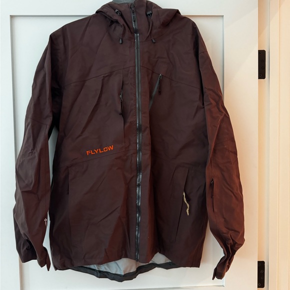 Men's Maroon Shell Jacket - Picture 1 of 3